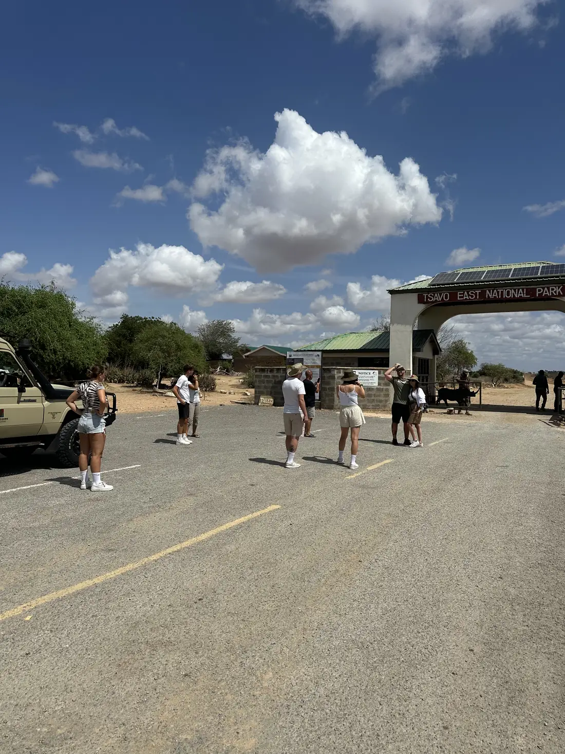 Ingresso del Tsavo East National Park