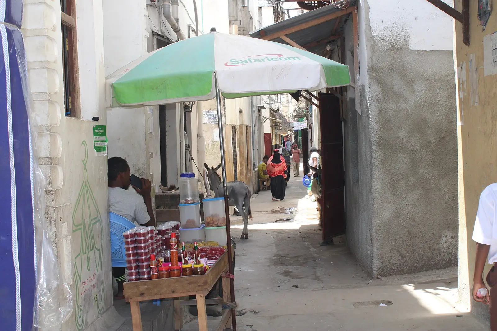 Un vicolo della città vecchia di Lamu