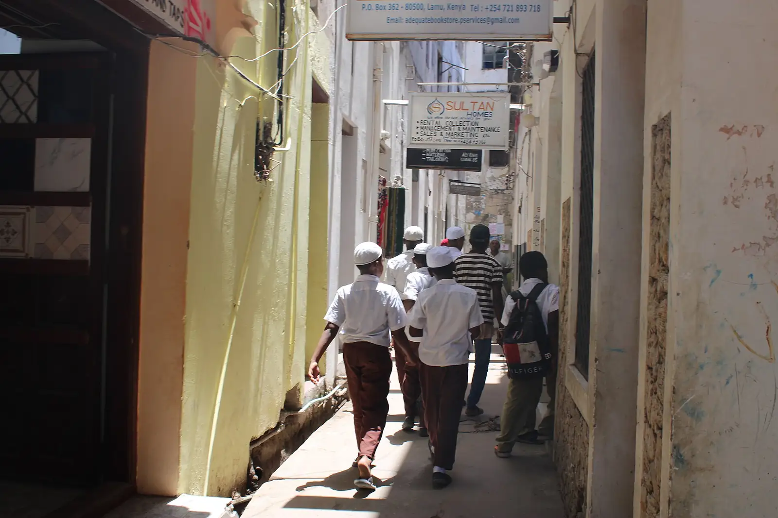 Vicolo della città vecchia di Lamu