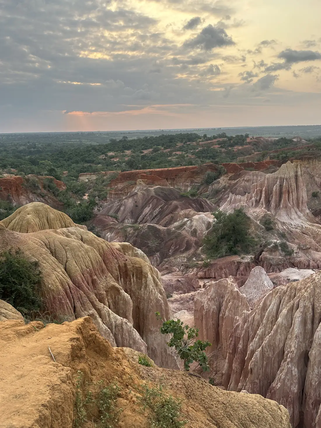 Il canyon di Marafa al tramonto