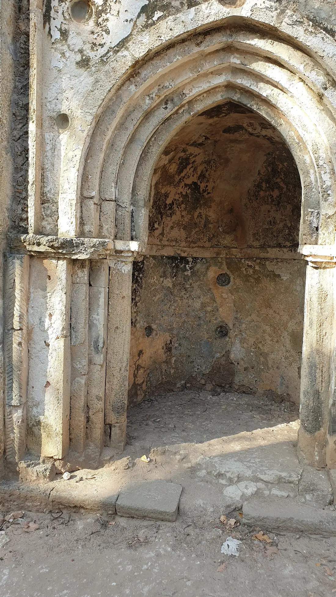 Il mihrab della moschea di Gede