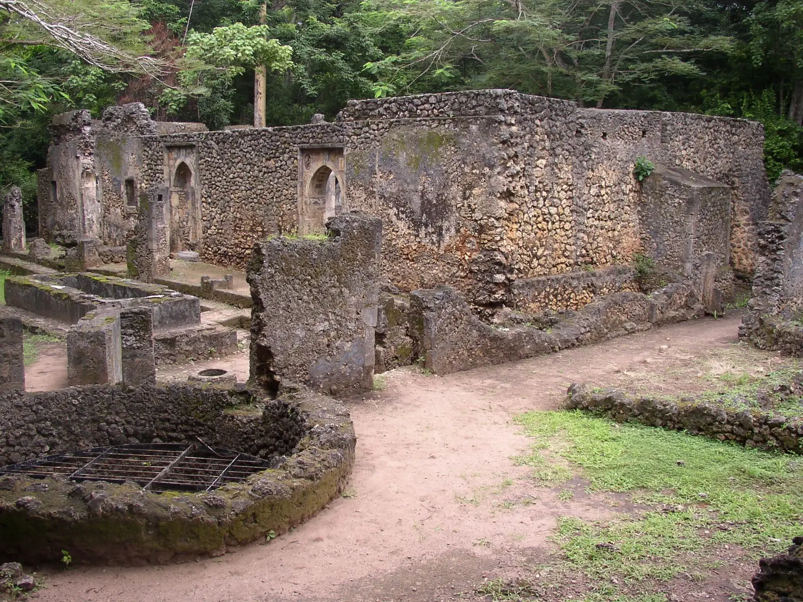 La Grande Moschea delle rovine di Gede