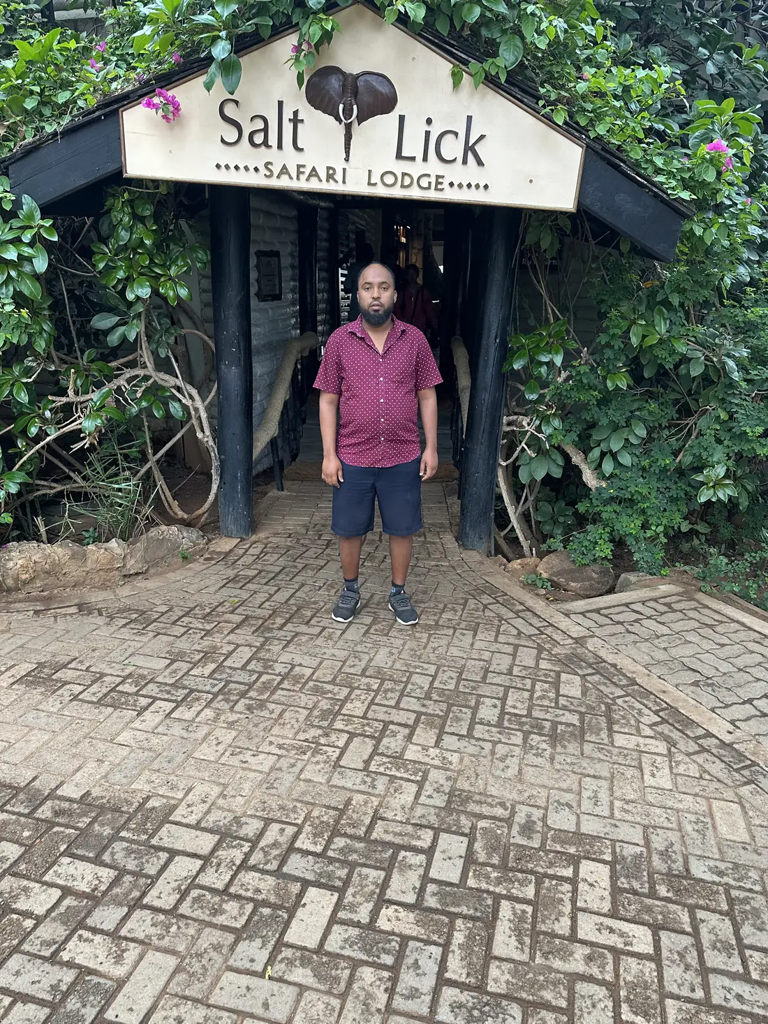 Ingresso del Salt Lick Safari Lodge